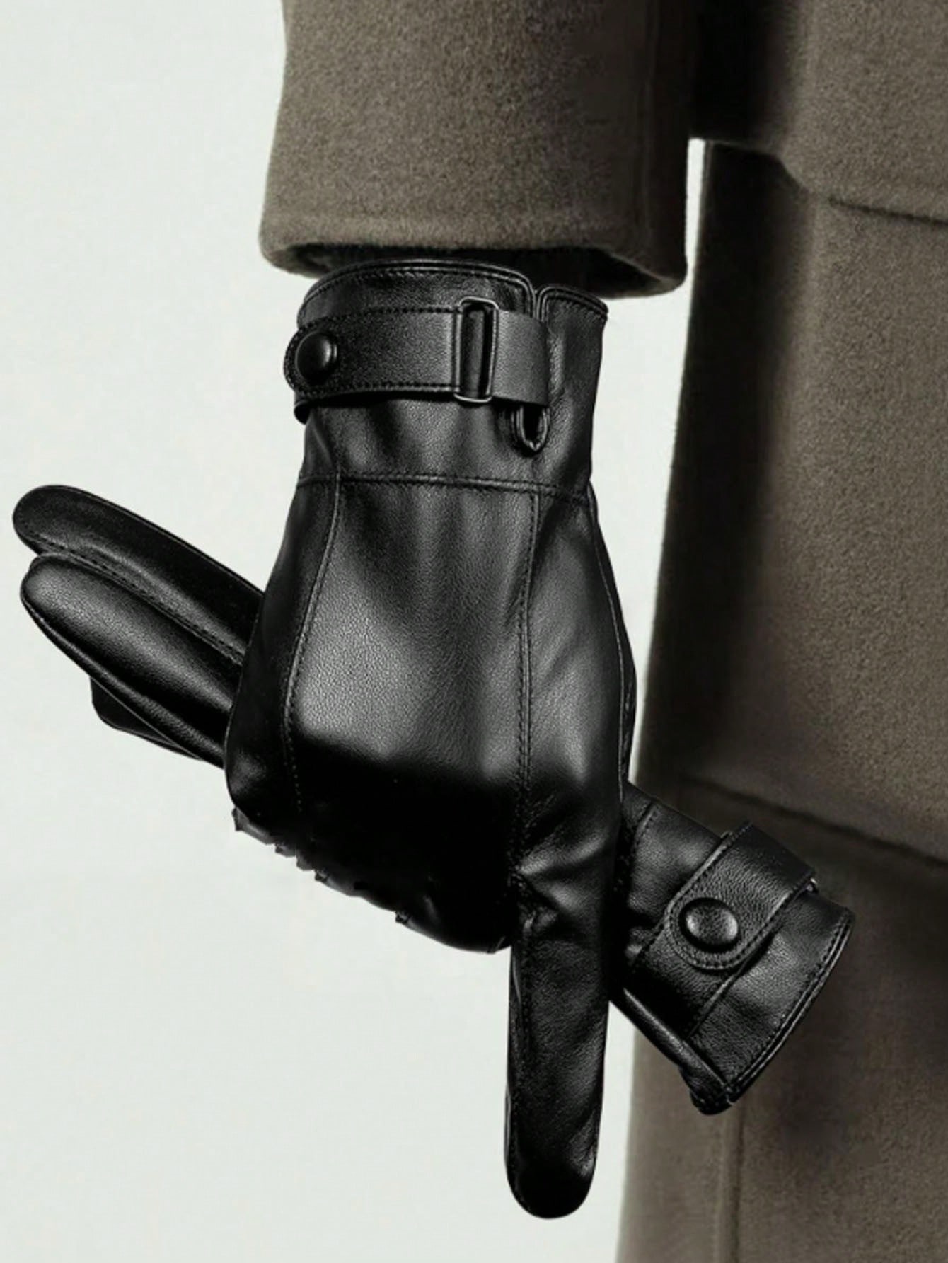 Men's Winter Warm Faux Leather - огляд і ціна Leather Driving Glove