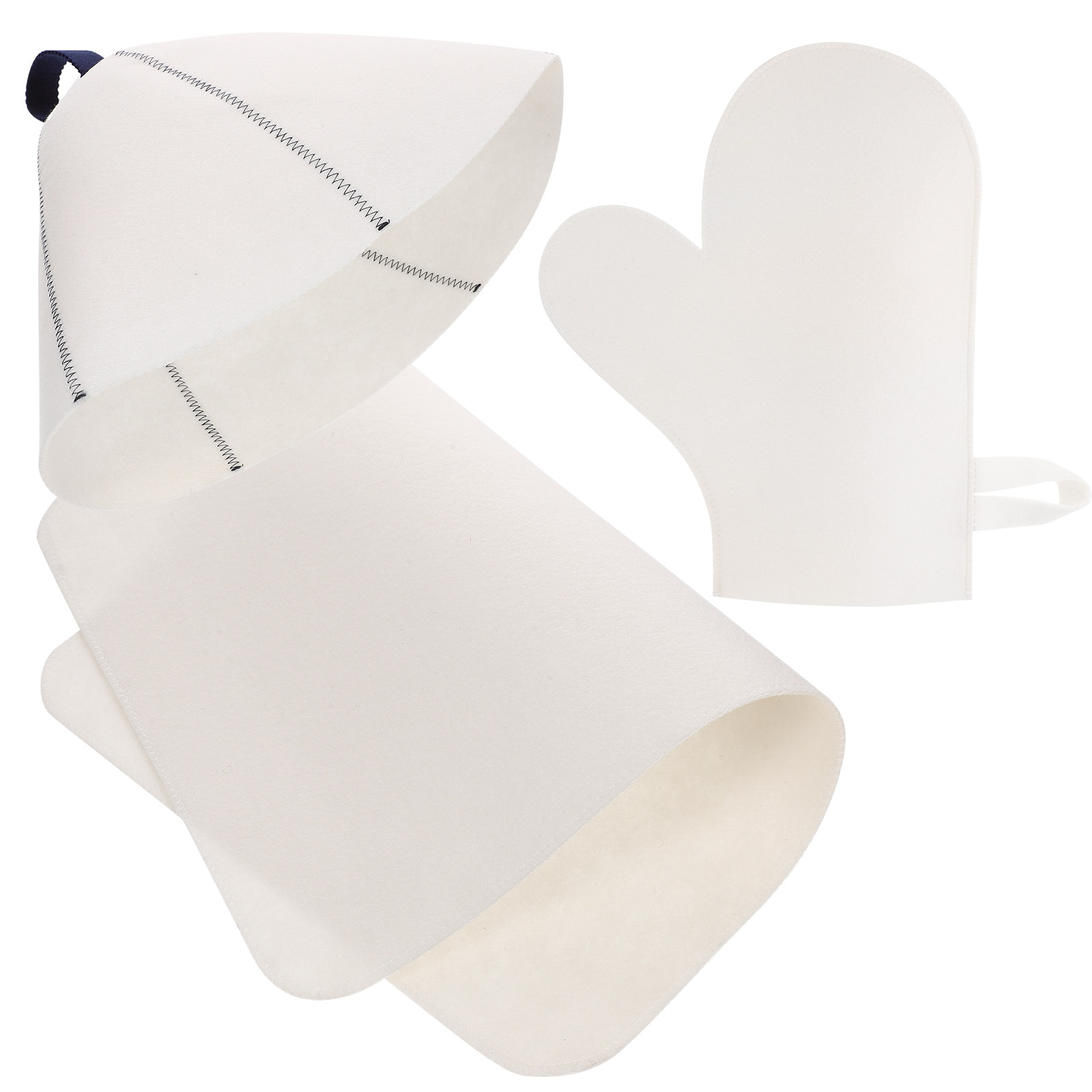 Felt Sauna Hat, Gloves & Mat S - огляд і ціна Heat Resistant Glove