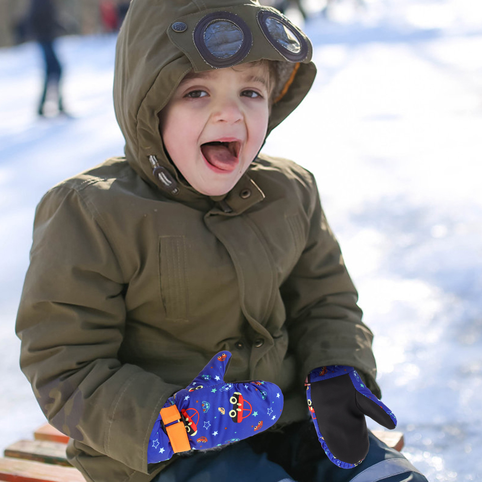 1Pair Childrens Ski Gloves Wat - огляд і ціна Ski Glove Waterproof
